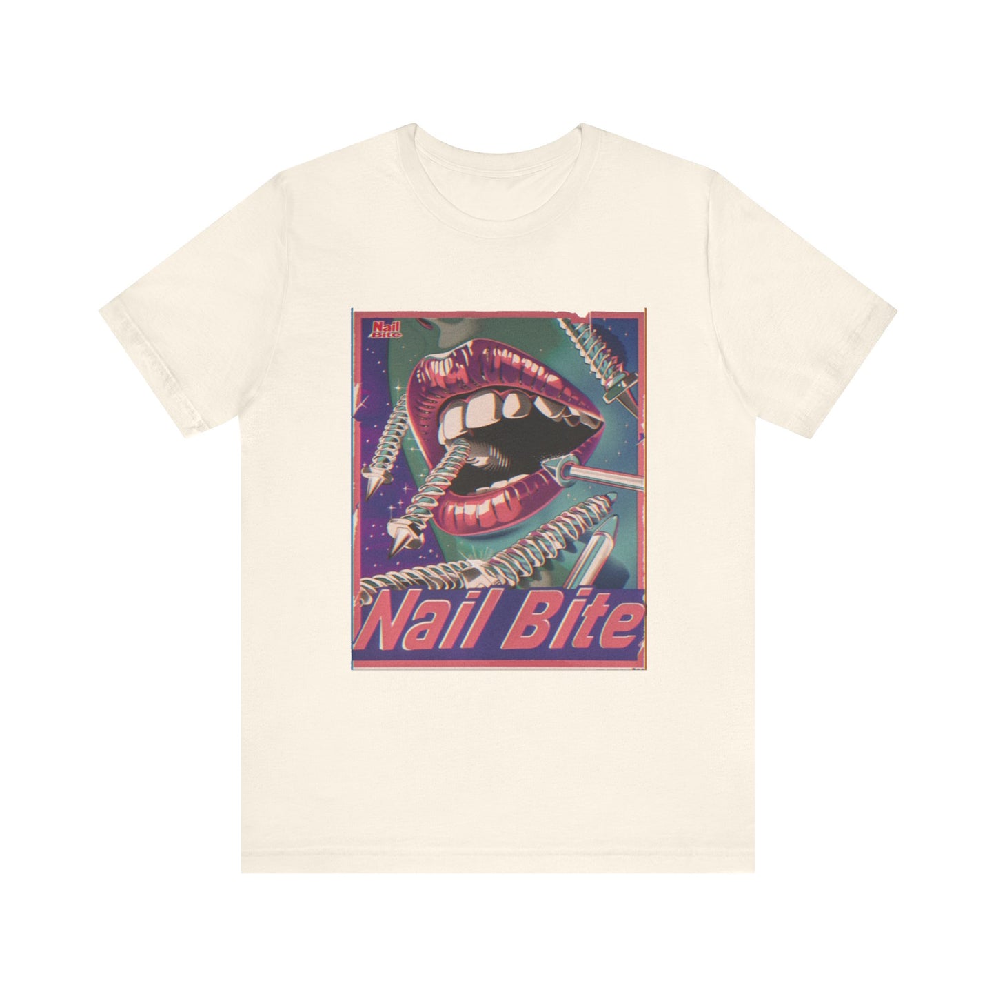 Nail Bite Poster Tee.
