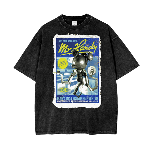 Mr. Handy - Lightly Faded Tee (Premium Collection)