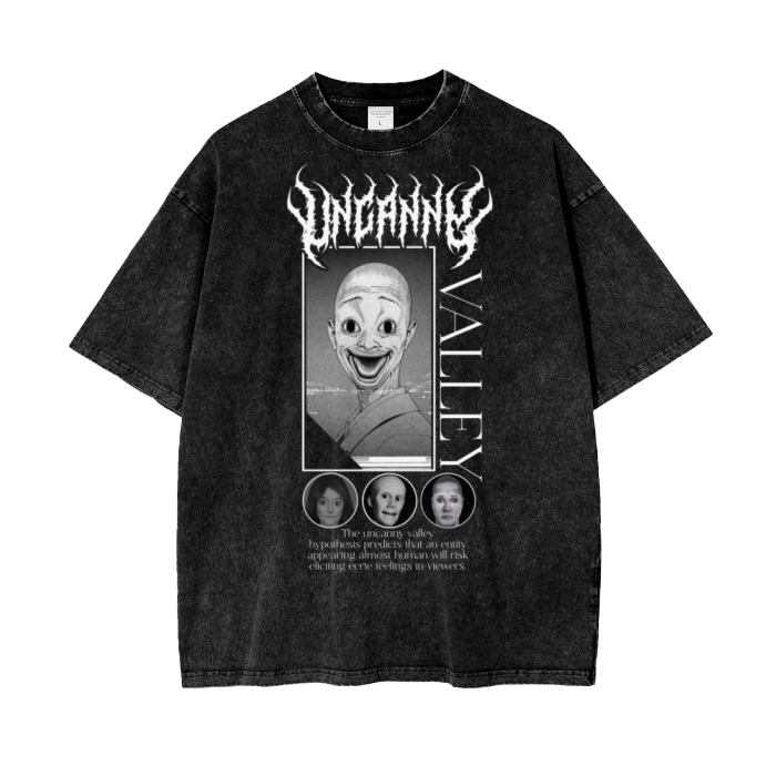 Uncanny Valley - Lightly Faded Tee (Premium Collection)