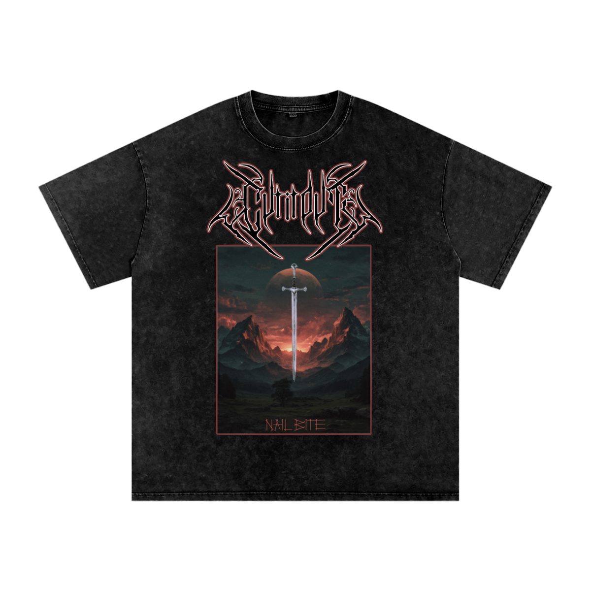 Cut It Out (Sword) - Oversized Fit Tee