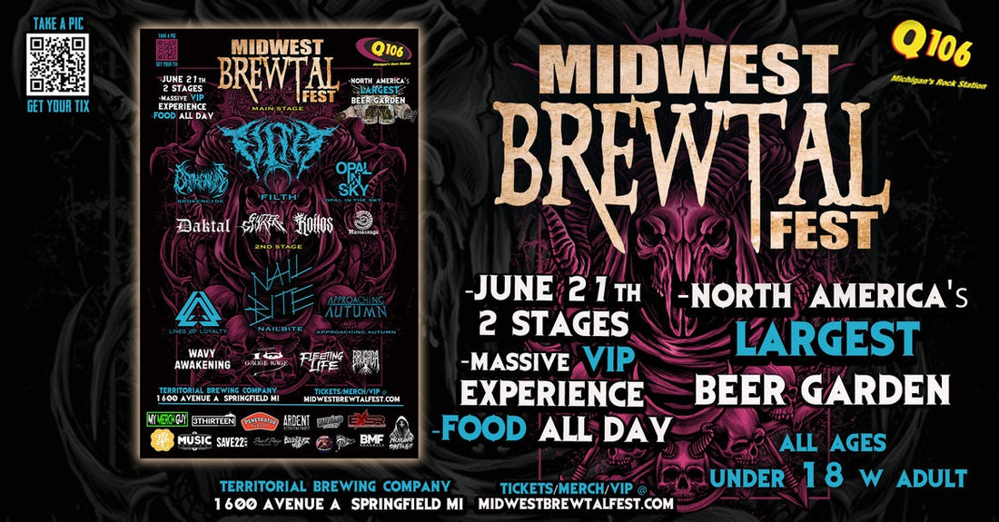 NAIL BITE Announces Co-Headline with FILTH at Midwest Brewtal Fest