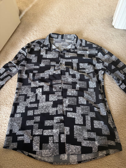 Black and Grey Dress Shirt (Stage-Worn)