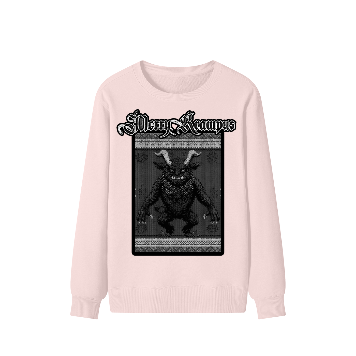 Krampus Christmas Sweater (Tighter Fitting)