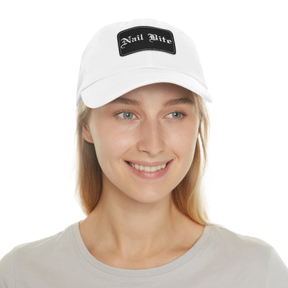 Nail Bite Patch Hat.