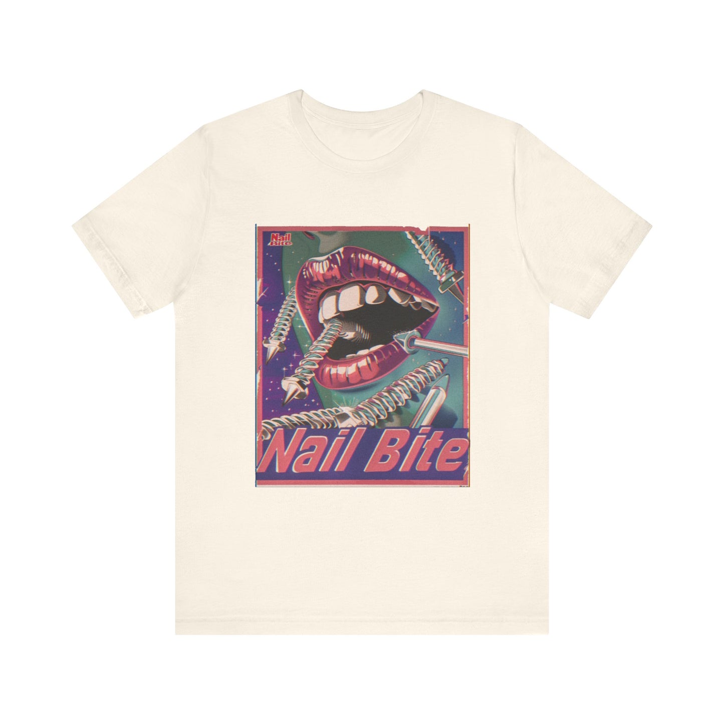 Nail Bite Poster Tee.