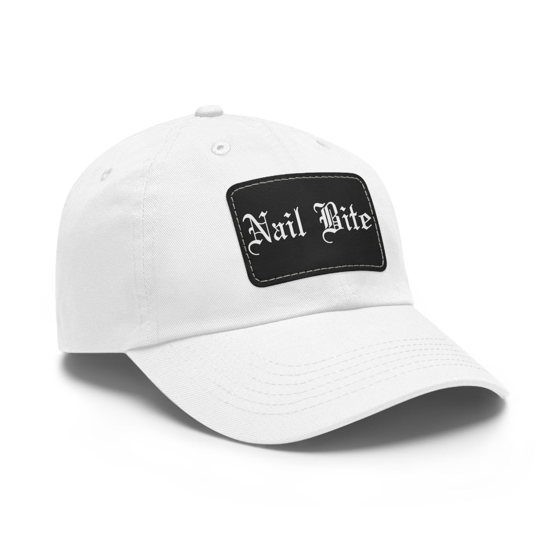 Nail Bite Patch Hat.