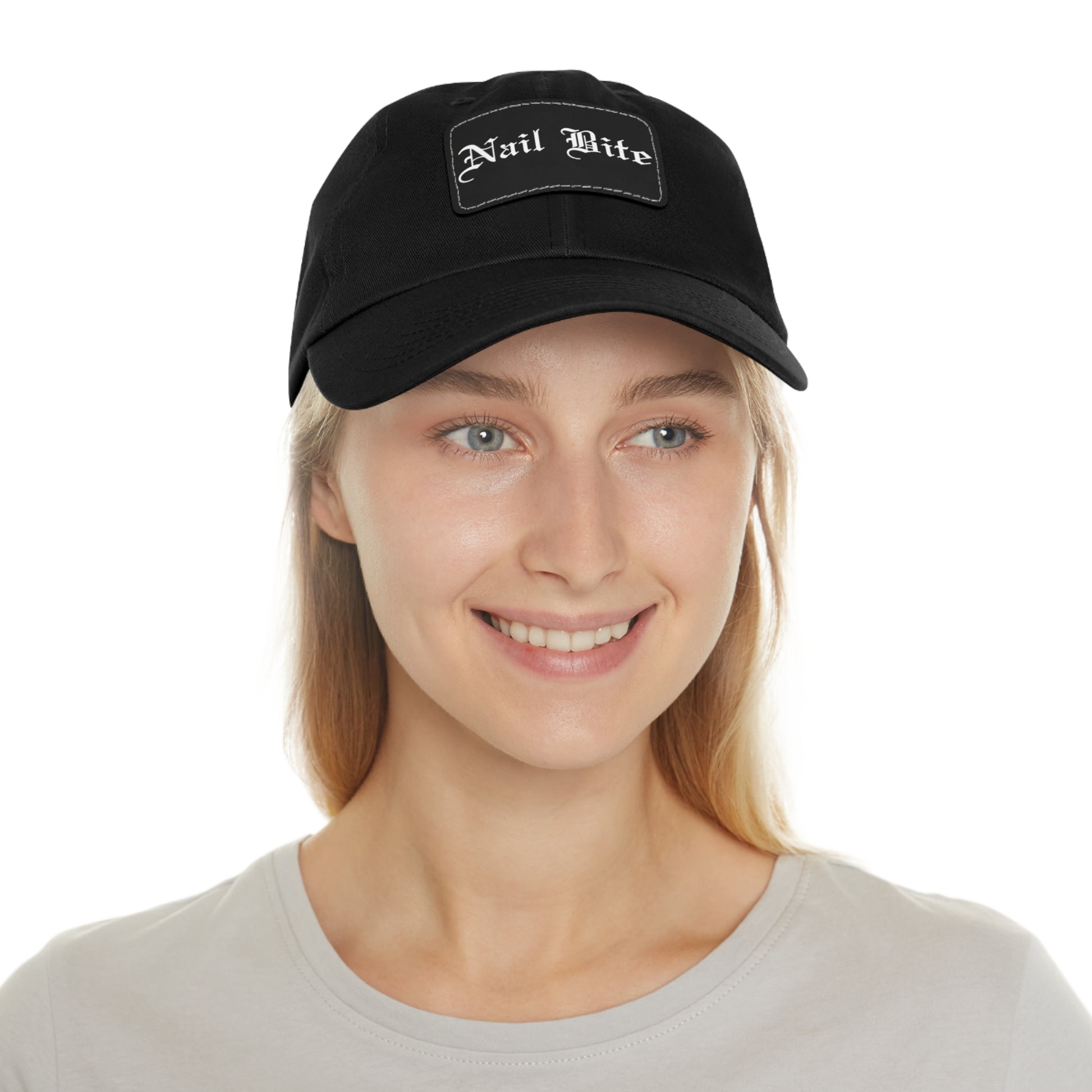 Nail Bite Patch Hat.