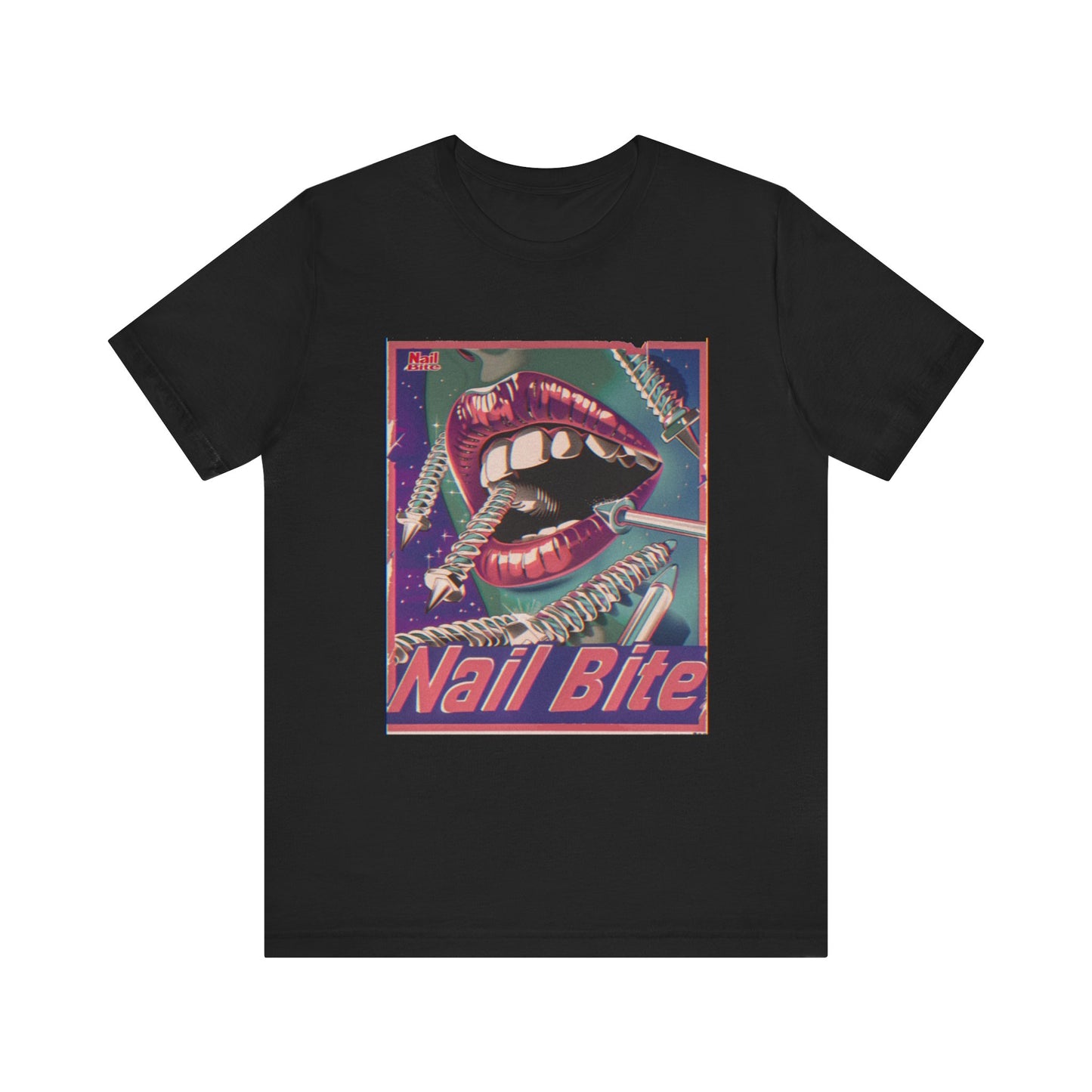 Nail Bite Poster Tee.