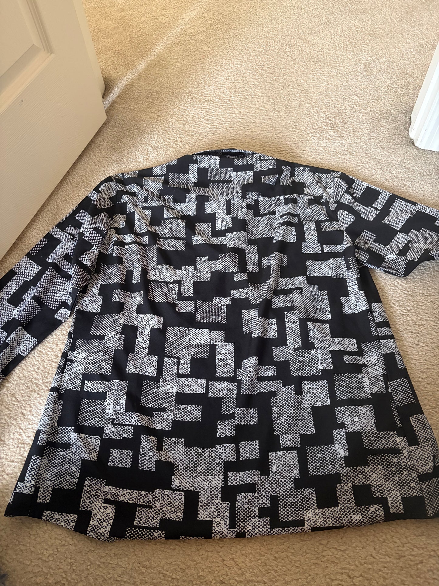 Black and Grey Dress Shirt (Stage-Worn)