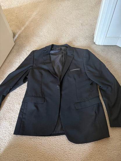 Black Suit Jacket - Size L