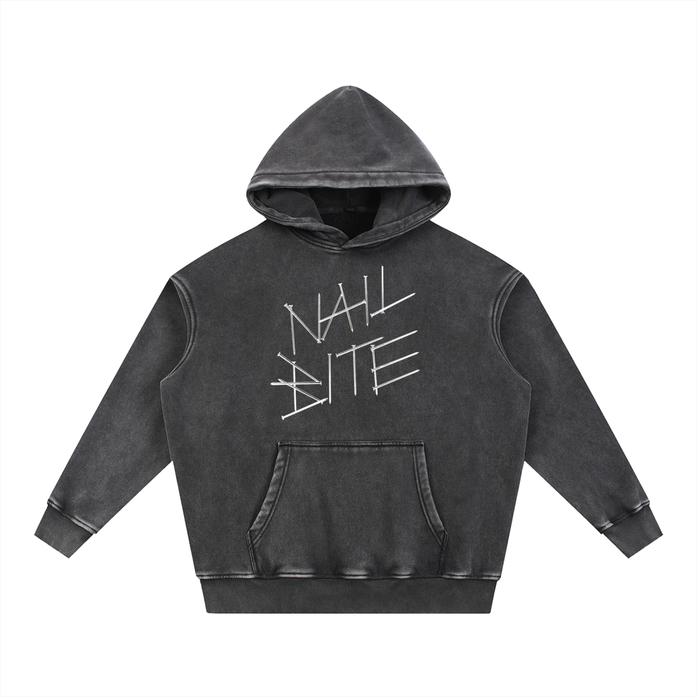 Nail Bite Front/Back Hoodie