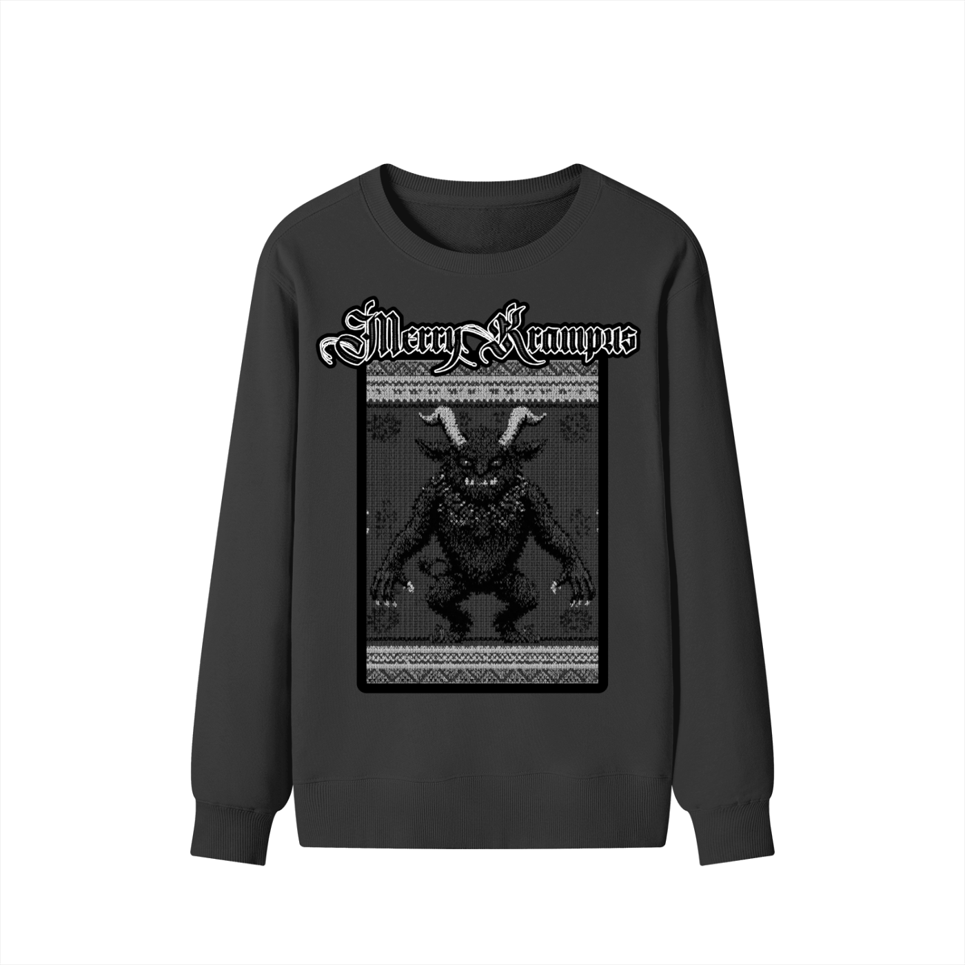Krampus Christmas Sweater (Tighter Fitting)