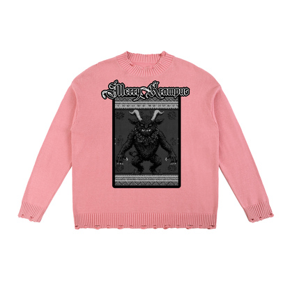 Krampus Christmas Sweater (Lightly Frayed)