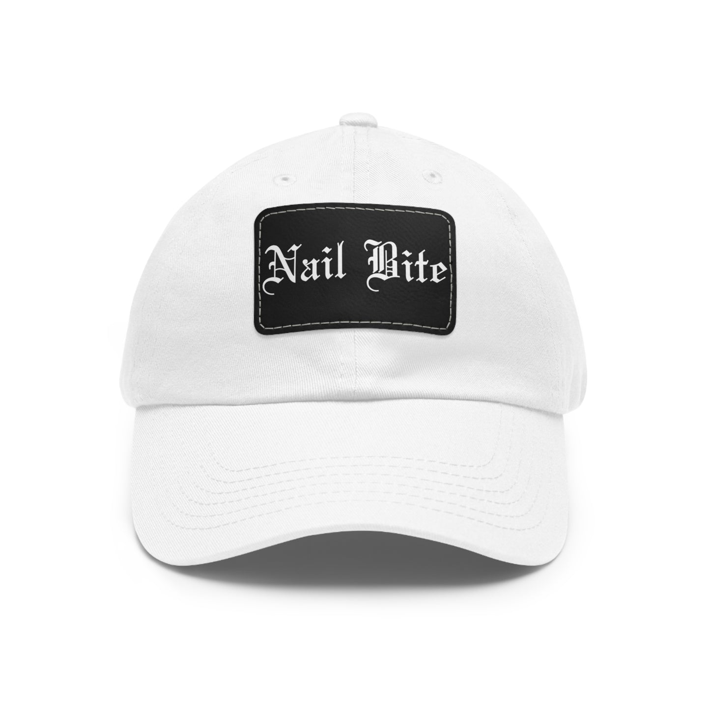 Nail Bite Patch Hat.