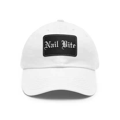 Nail Bite Patch Hat.