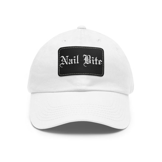 Nail Bite Patch Hat.