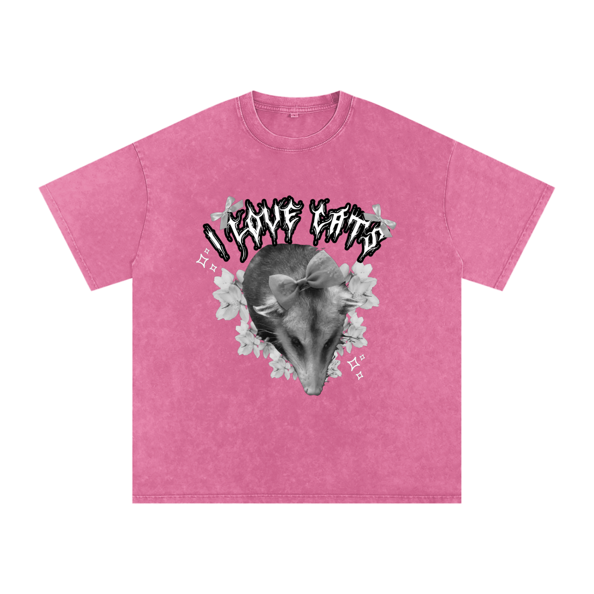 I Love Cats (Possum Edition)- Tee