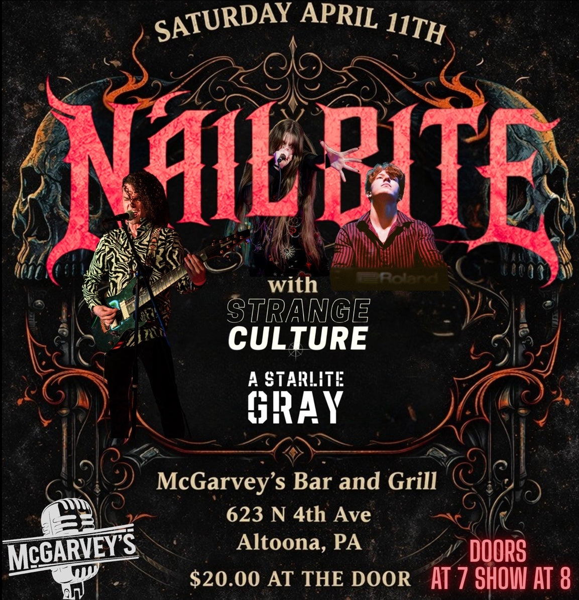 McGarvey’s (April 11th Ticket)