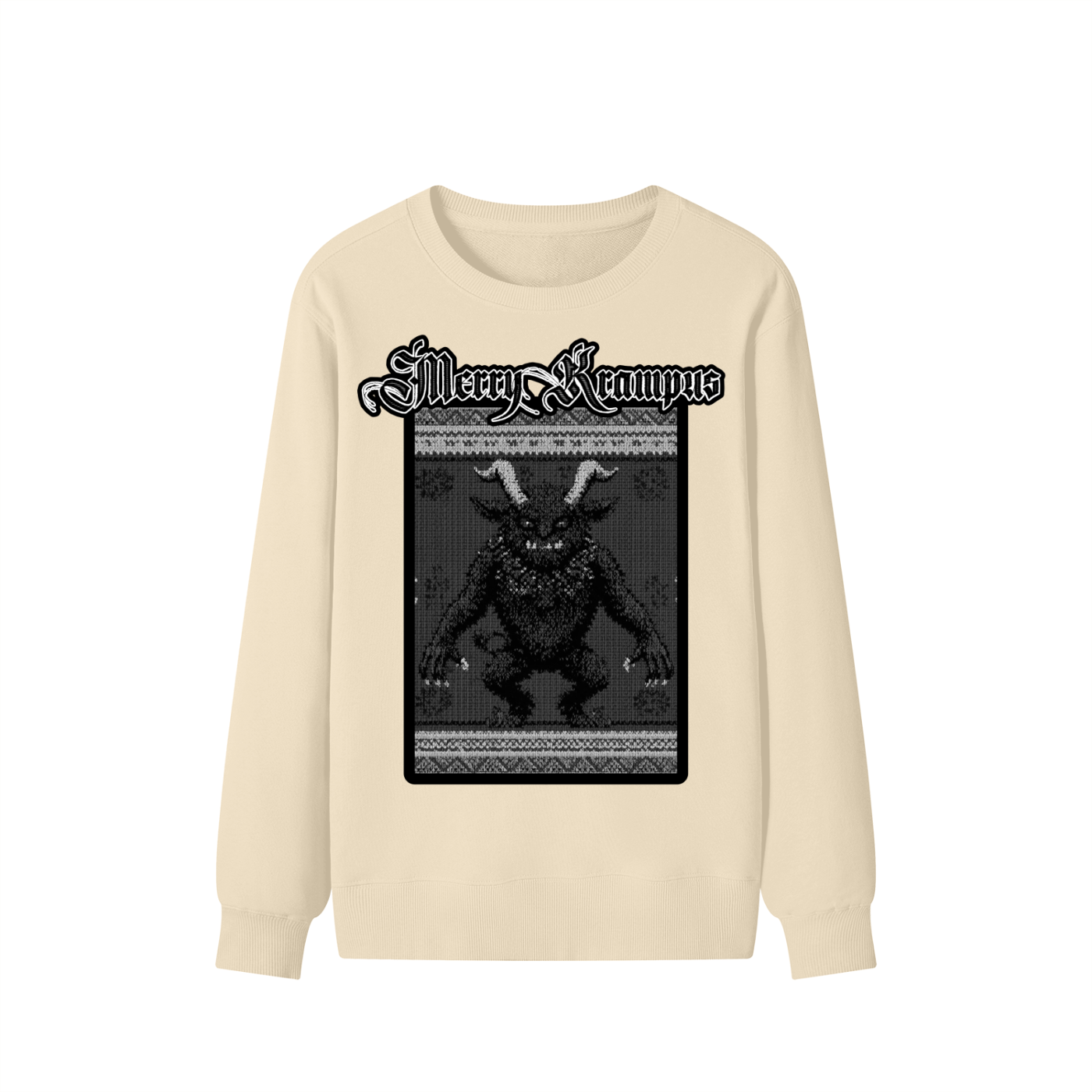 Krampus Christmas Sweater (Tighter Fitting)