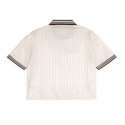Nail Bite Polo Collar T-Shirt