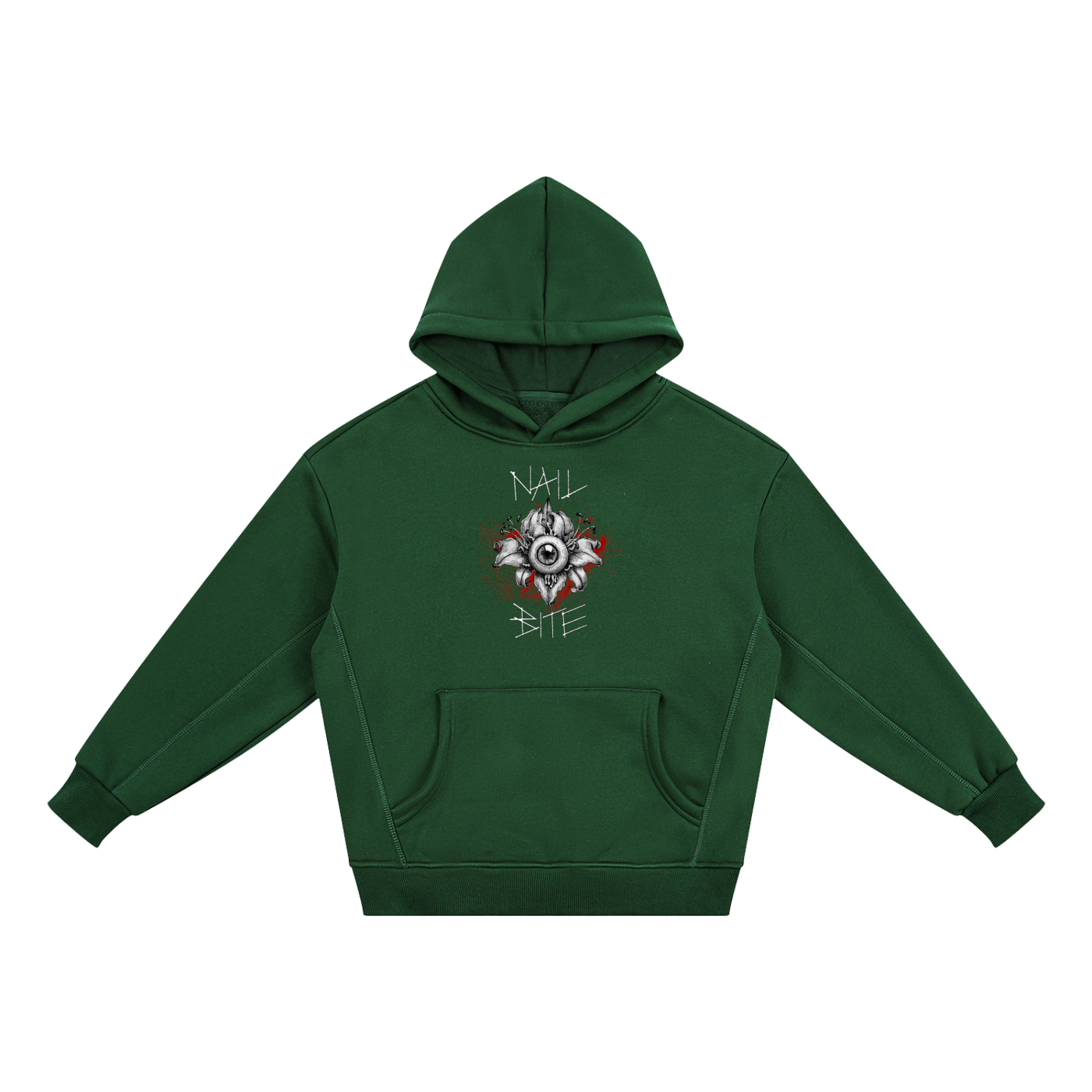 Crimson Eye - Kids Fleece Hoodie