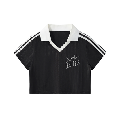 Classic Nail Bite - Women’s Cropped Tank Top